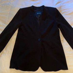 Madewell black suit blazer